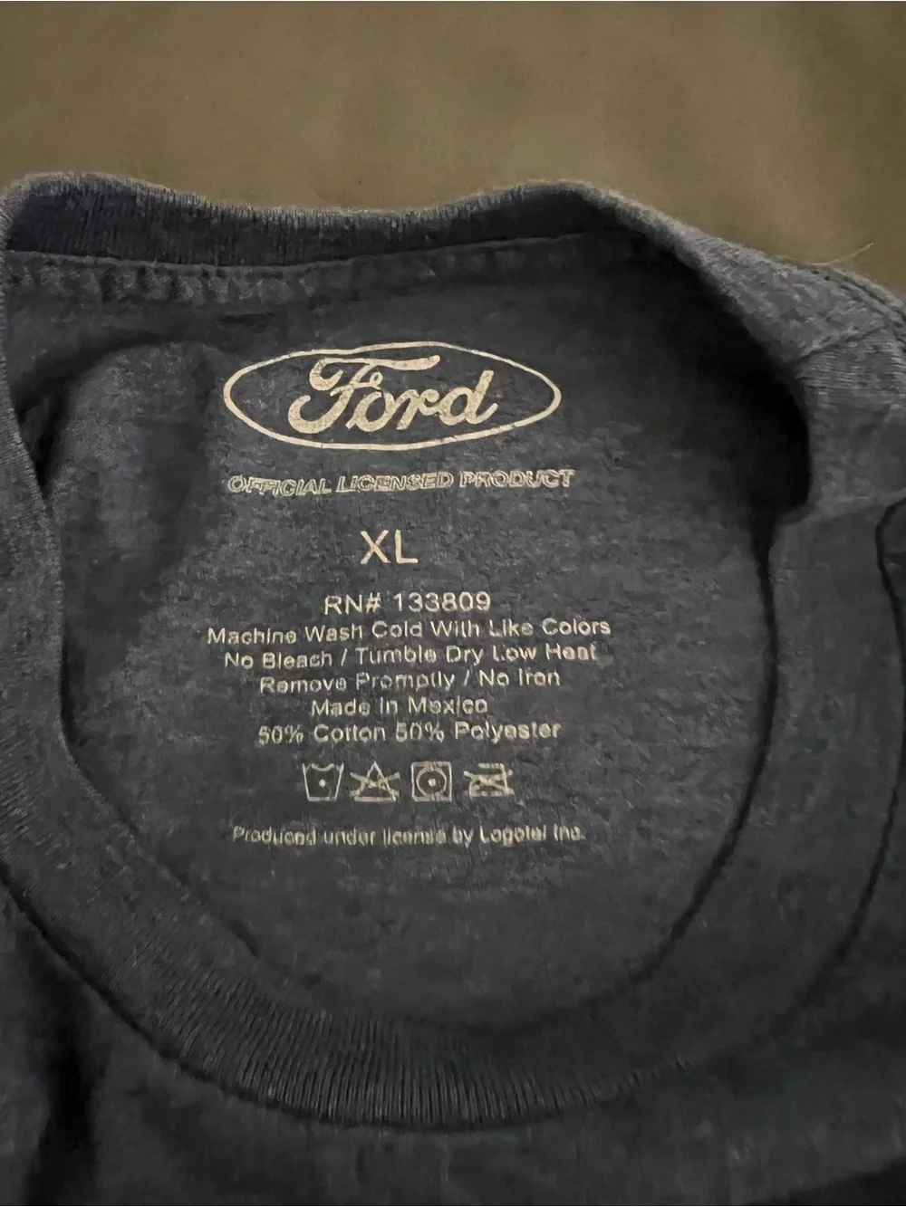 Ford Mustang 'Ride The Pony' Graphic T‑Shirt - Picture 3 of 4